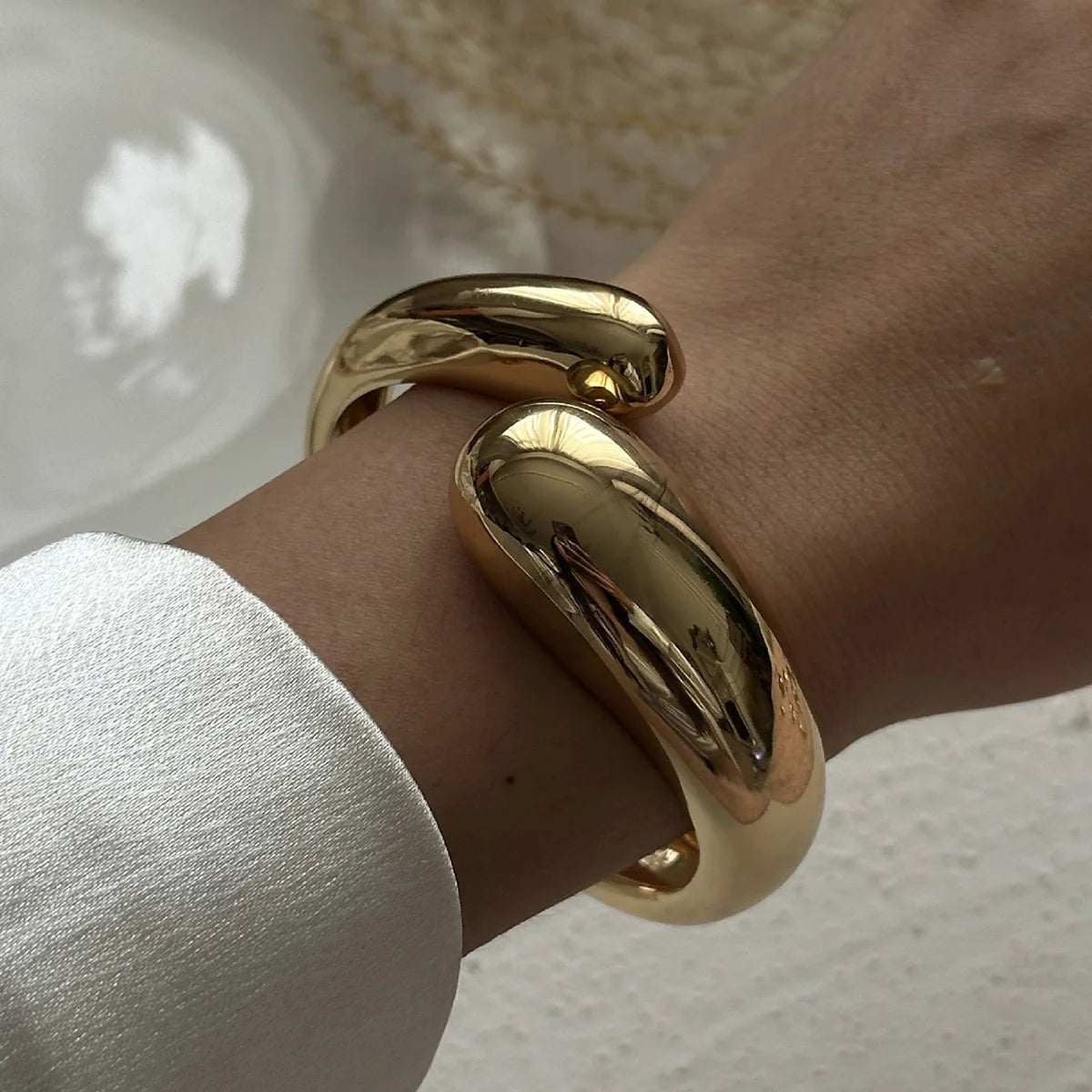 WAVE Chunky Cuff Bracelet