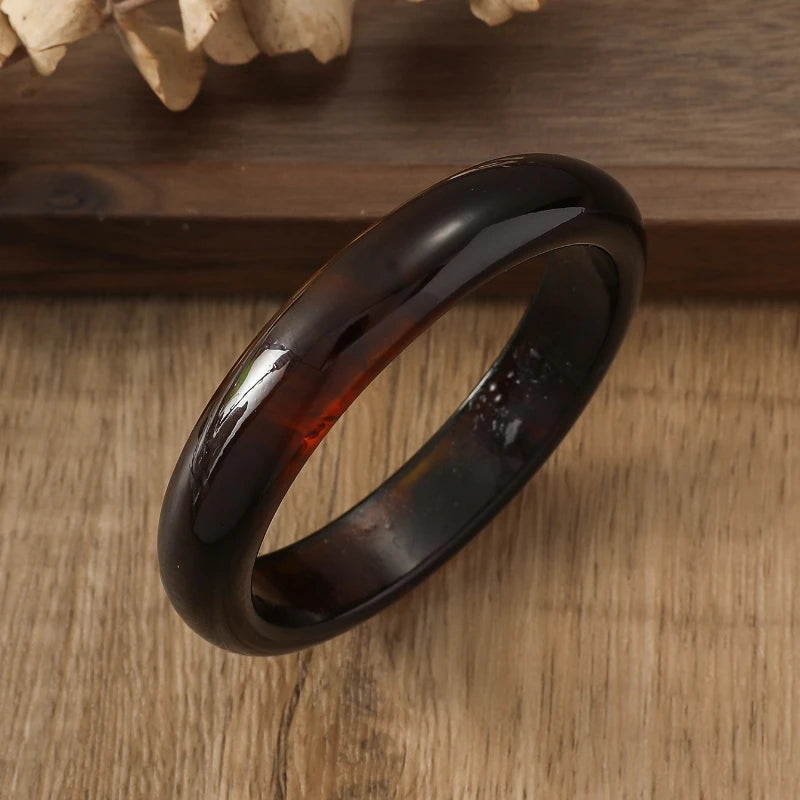 WODE Chunky Resin Coffee Bangle