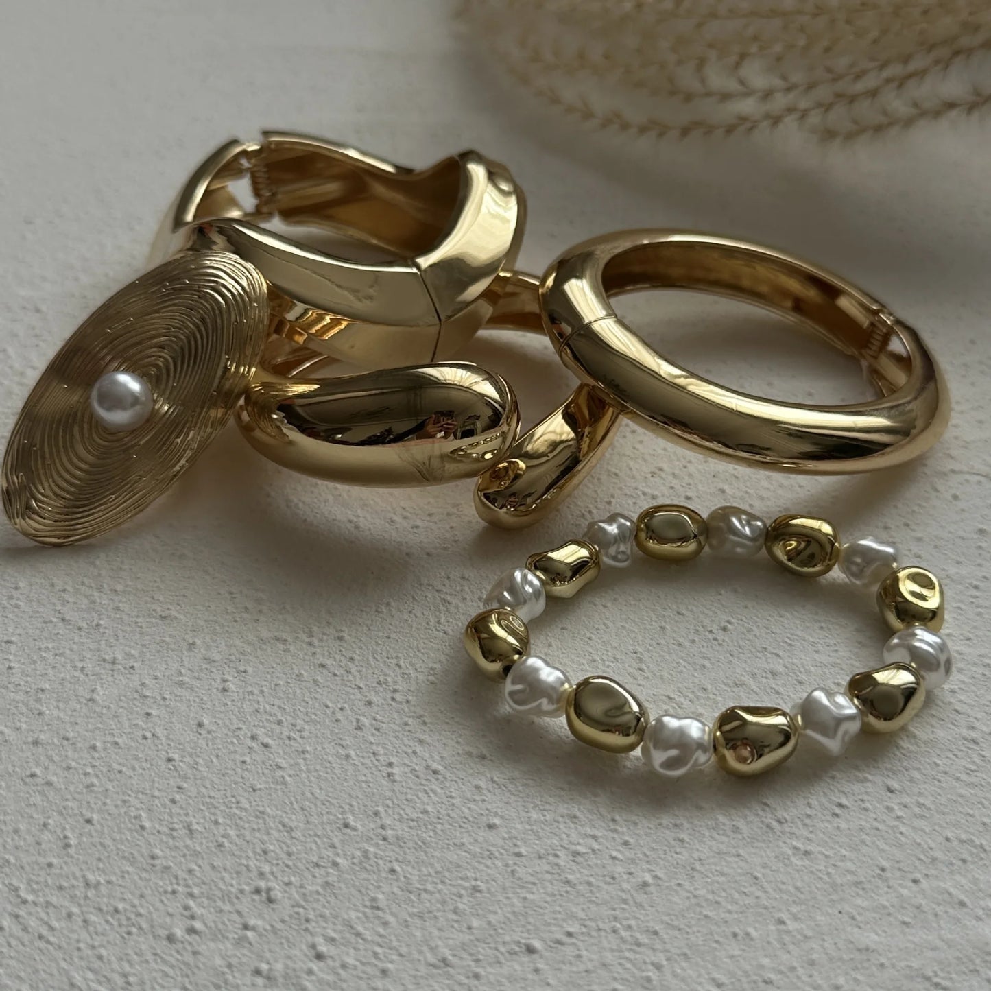 WAVE Chunky Cuff Bracelet