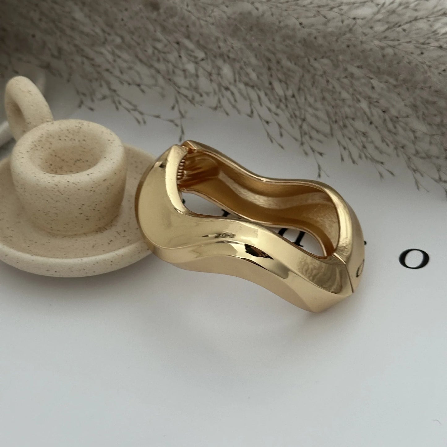 WAVE Chunky Cuff Bracelet