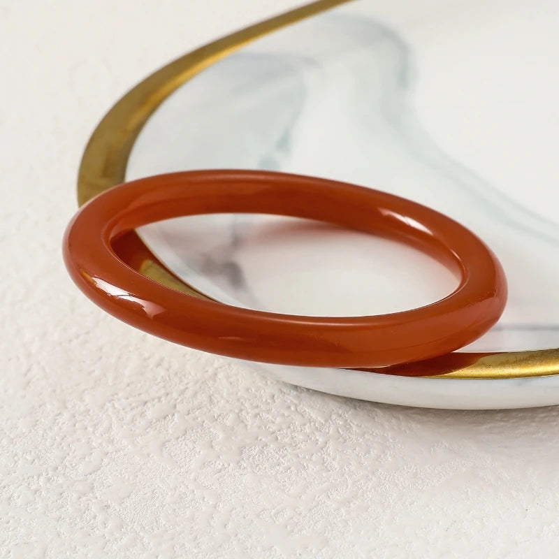 WODE Chunky Resin Coffee Bangle
