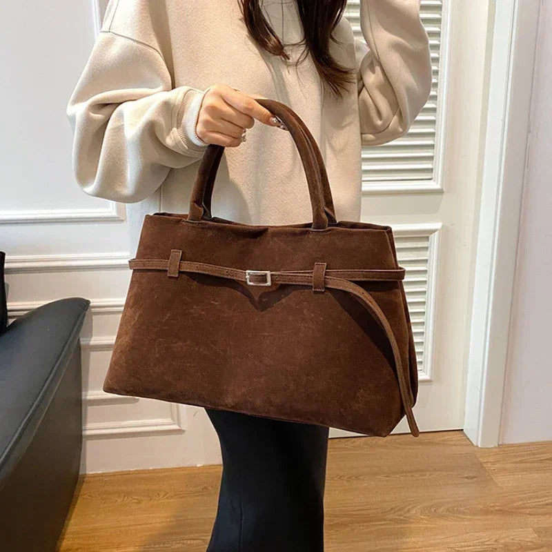 FENJY Suede Handbag