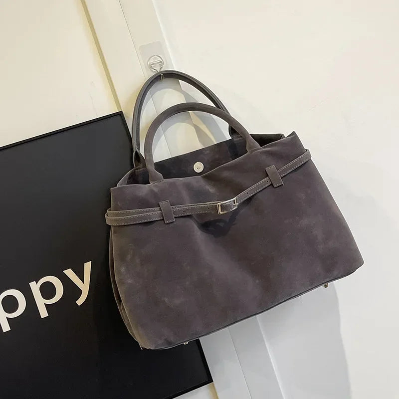 FENJY Suede Handbag