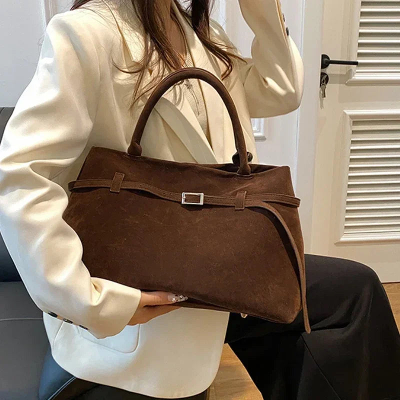 FENJY Suede Handbag