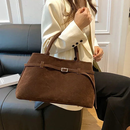 FENJY Suede Handbag